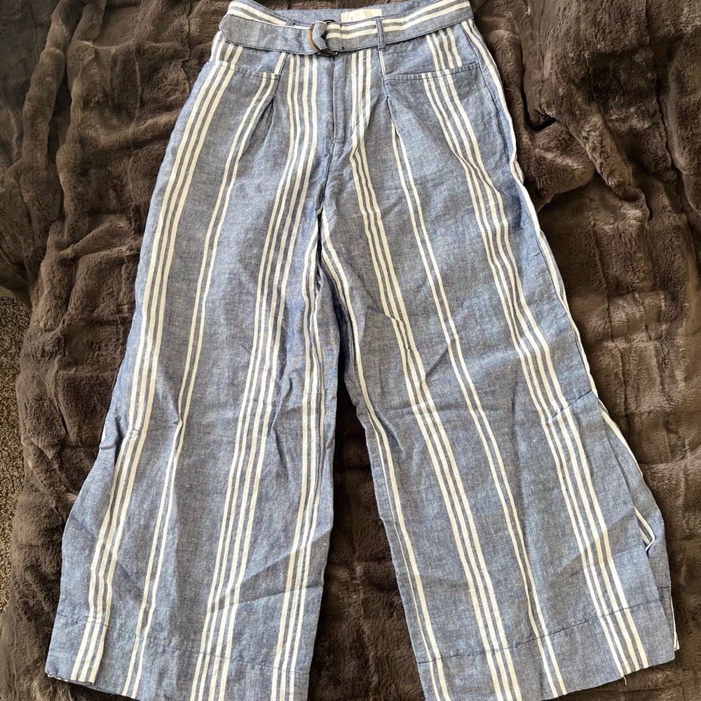 ANTHROPOLOGIE Lightweight Wide-Leg Pants